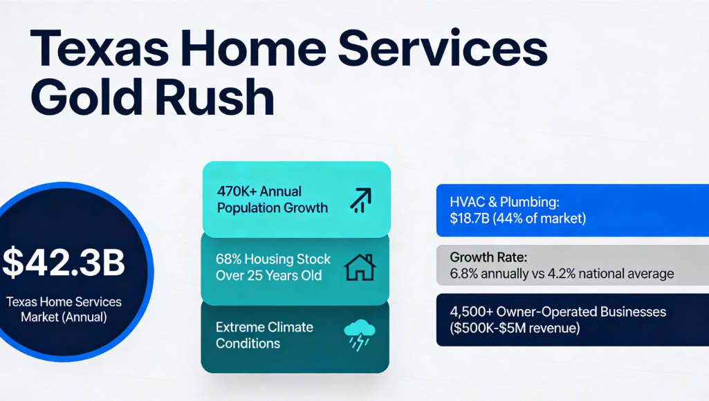 Texas Home Services Market Data